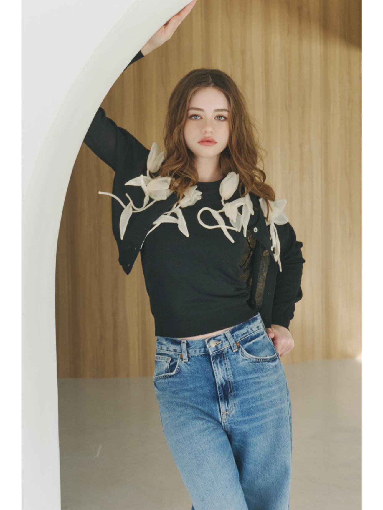 Flower Motif Knit CD