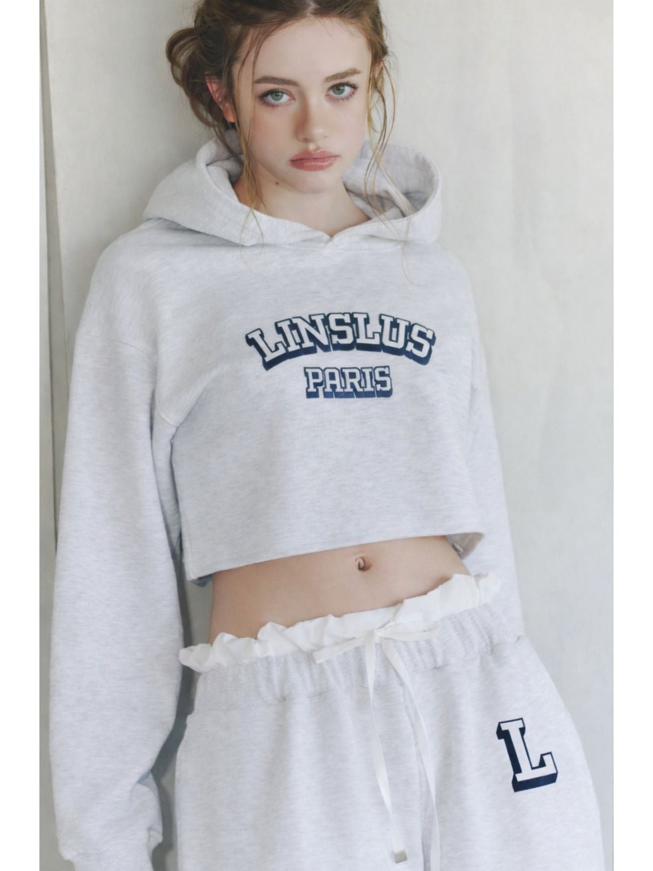 Short Hoodie Sweatshirt