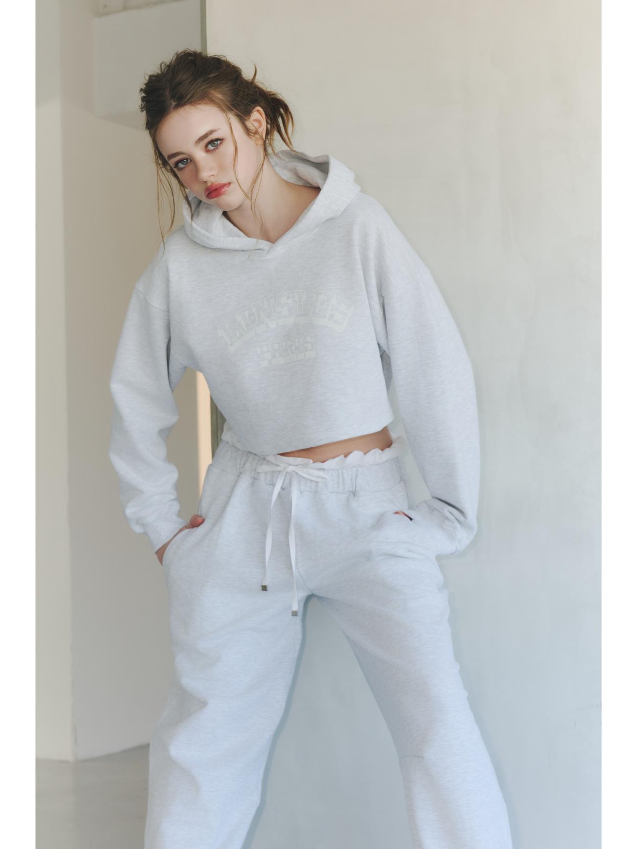 Short Hoodie Sweatshirt